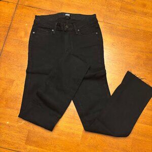 Paige straight black jeans